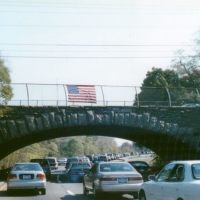 Flags on Bridges