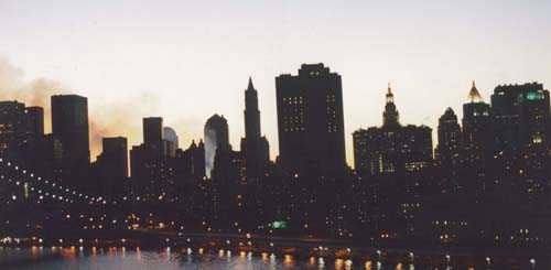 Evening Skyline 9/15/2001
