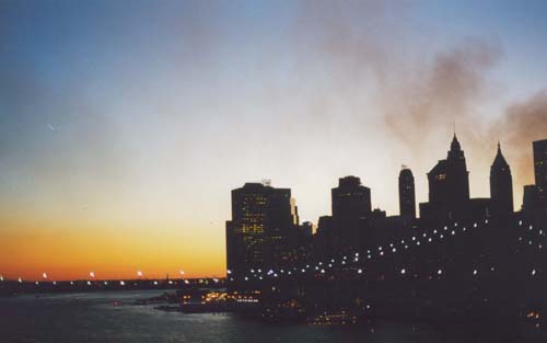 Sunset Skyline 9/15/2001